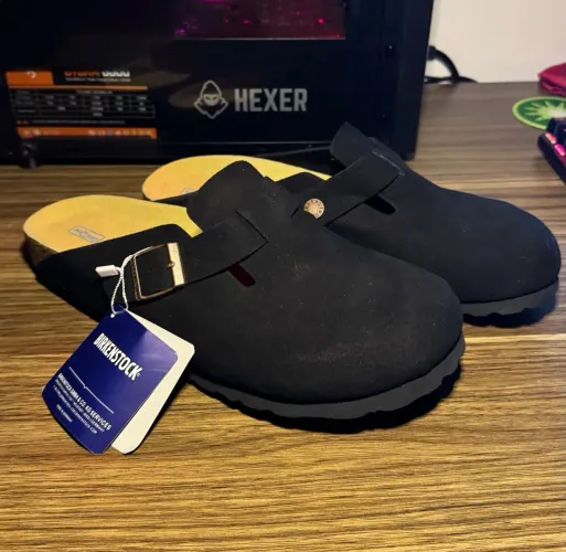 Birkenstock Boston Preta