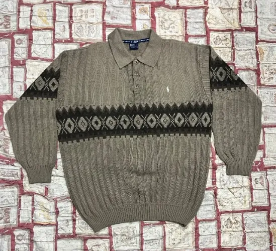 suéter polo ralph lauren vintage