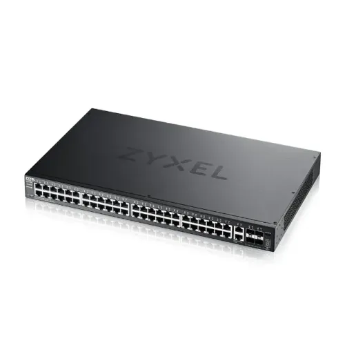 Switch Zyxel XGS2220 - 48 Portas Gigabit + Uplinks 10G - Layer 3 Gerenciável