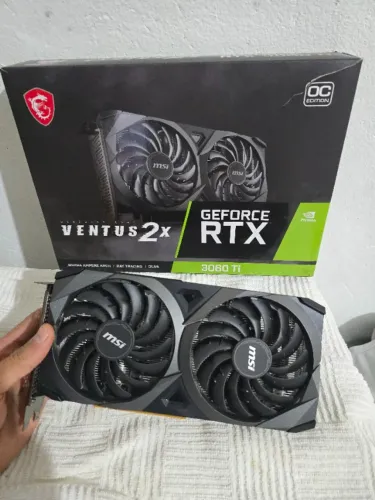 Placa De Video Msi GeForce RTX 3060 Ti 8GB VENTUS 2X OC (Funcionando 100% - 100% Testada)