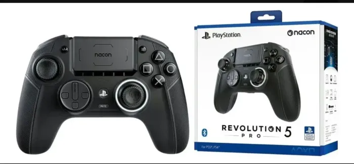 Controle Nacon Revolution 5 Pro para PS5/PS4/PC - Preto