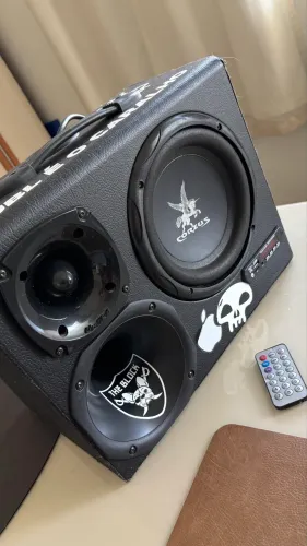 Caixa Amplificada 300w Bluetooth Sobwoofer