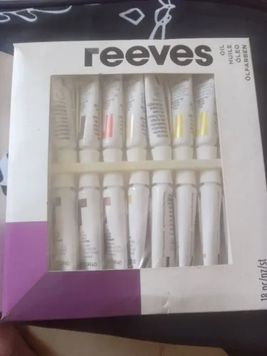 Tinta óleo Reeves 18pc/pz/st