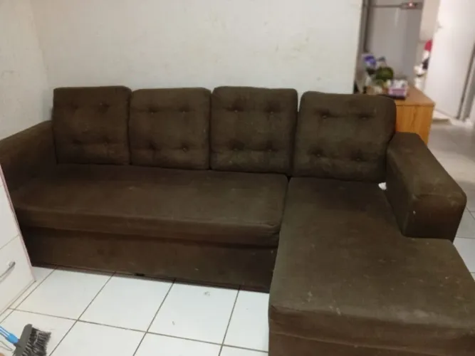 Sofá precisa só lavar
