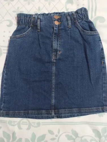 Saia Jeans Curta DZARM Número 36. Nova