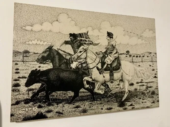 Desenho original de Sergio Cunha (1984)