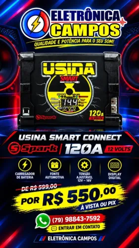 FONTE USINA 120a CONNECT
