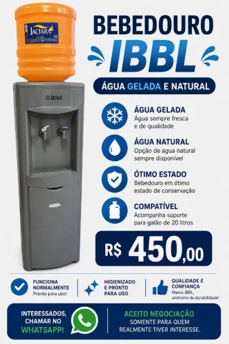 ? BEBEDOURO IBBL ? R$ 450,00