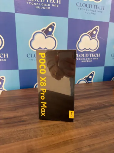 Xiaomi Poco X8 pro max 12/512gb preto global lacrado com nota fiscal em seu nome