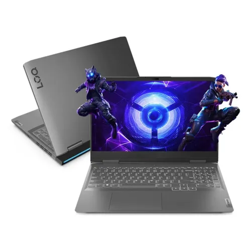 Notebook Lenovo LOQ i5-13450HX, 16GB, 512GB SSD, NVIDIA RTX 4050 (APENAS 1 MÊS DE USO)
