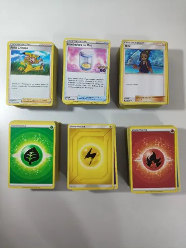 Lote de cartas pokémon - Ler anúncio - Energia e treinador