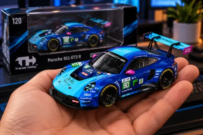 Porsche 911 GT3 R -2025 Coleção de Modelos de Carros Miniatura