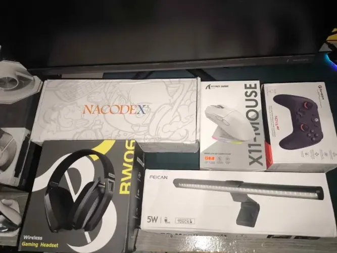 Kit de periféricos gamer - Novos e lacrados