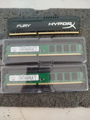 Memórias ram DDR3 8GB