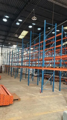 Estrutura Porta Palete Industrial de 4 Metros com 4 Níveis de Longarina 3200
