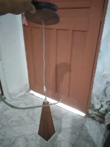 Pendentes led madeira 