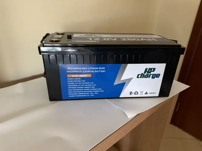 Bateria estacionária de lítio 280 amp