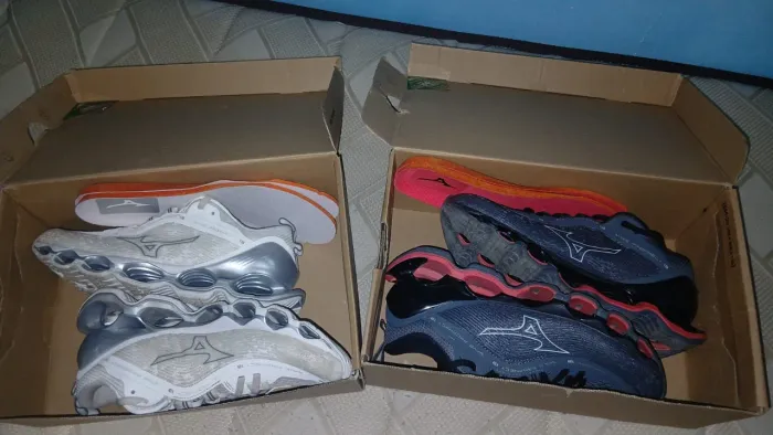 Tenis Mizuno wave prophecy13 Original na caixa tamanho 38