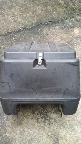Baú 80 litros com suporte pop110