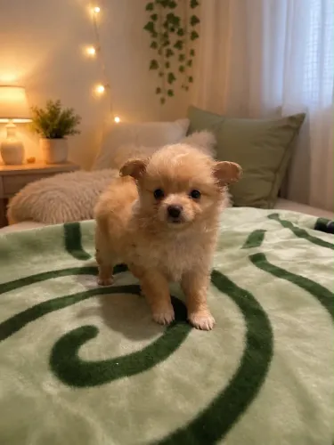Última fêmea de chihuahua com pedigree pais no local