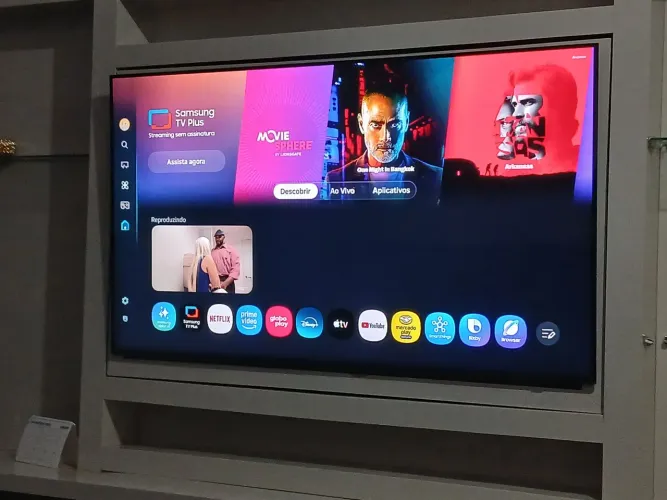 Smart TV 65" 4K UHD Neo QLED Samsung QN65QN1 120Hz Wi-Fi Bluetooth