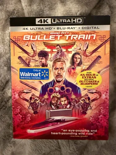 Blu ray 4k Trem Bala - Dub/Leg
