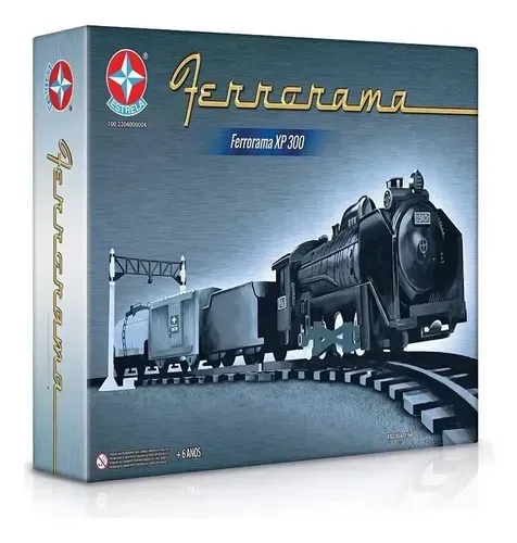 Ferrorama Xp 300 - Escala 1-64 - Estrela LACRADO com Caixa Parda Pista E Locomotiva