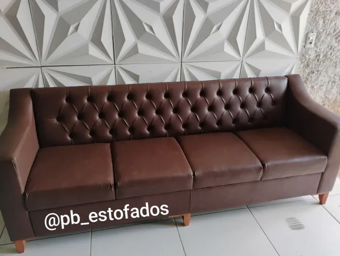 Sofá de Espera para Barbearia