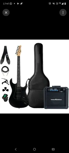 GUITARRA TAGIMA DUO SMART-S + AMPLIFICADOR+ ACESSÓRIOS