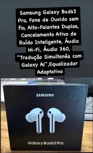 Samsung Bud 3 Pro Lacrado