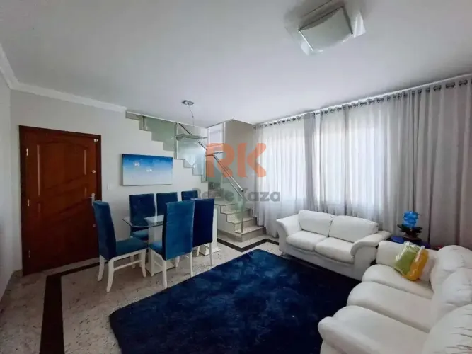 Cobertura residencial para alugar em Santa Cruz (BH) | 3 quartos, 1 suíte, 2 vagas