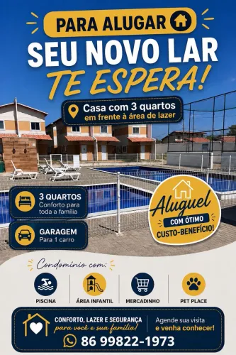 Aluguel Casa condomínio