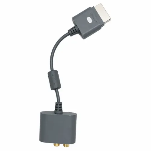 Xbox 360 Audio Adapter Original Microsoft X808221-001 RCA e Óptico