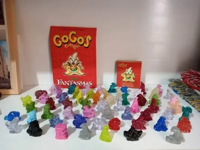 Lote gogos Crazy bones fantasmas coleção