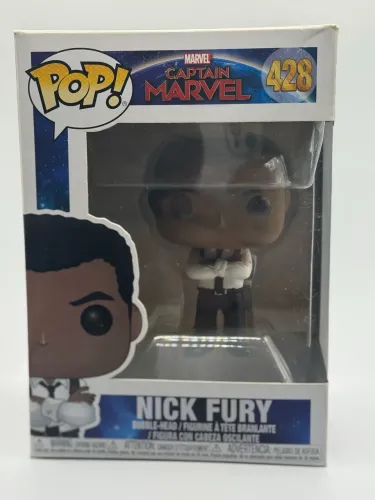 nick fury funko pop original eua (2018) captain marvel 428