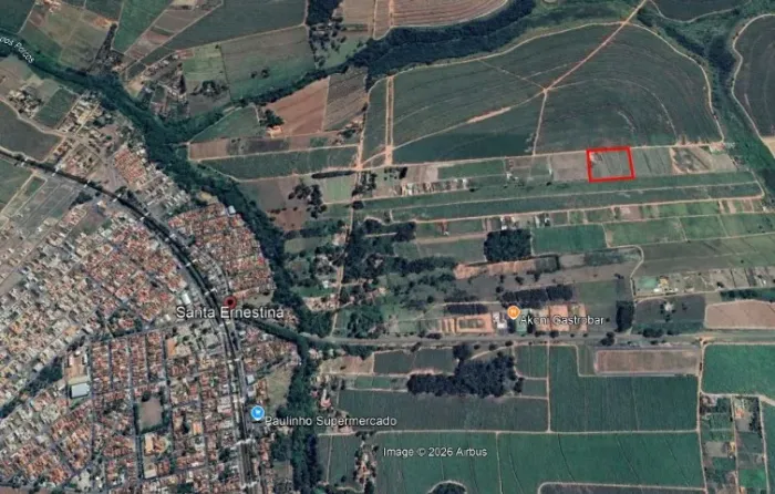 Chácaras de 1500 Metros quadrados em Santa Ernestina - SP