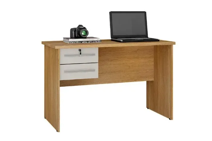 Escrivaninha de 02 gavetas- Cód.  vdbt2g