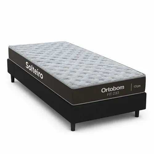 Cama Box SOLTEIRO FIT D33 Ortobom - Entrega Grátis Fortaleza