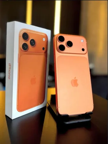 IPHONE 17 PRÓ MAX 256GB LARANJA, NOVO LACRADO (01 ANO DE GARANTIA APPLE)!