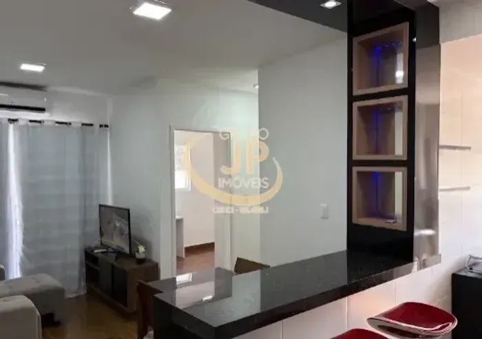 Apto mobiliado no Campolim/ 2 Dorm./ Suíte/ Varanda Gourmet/ Lazer/ Só R$ 2.890