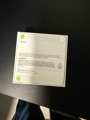 AirPods 4 sem cancelamento 1 ano garantia