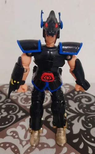 Boneco cavaleiros do zodiaco Pegasus V1 Negro  vintage