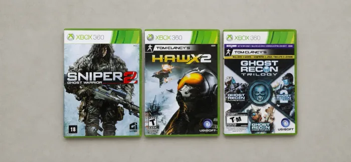 Sniper Ghost Warrior 2, Hawx 2 e Ghost Recon: Trilogy
