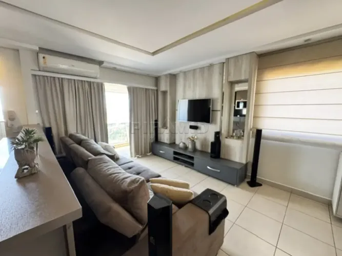 Apartamento padrão mobiliado, bairro Jardim São Luiz, Zona Sul de Ribeirão Preto/SP.