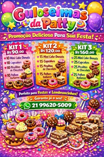 KIT DE DOCES PARA FESTA