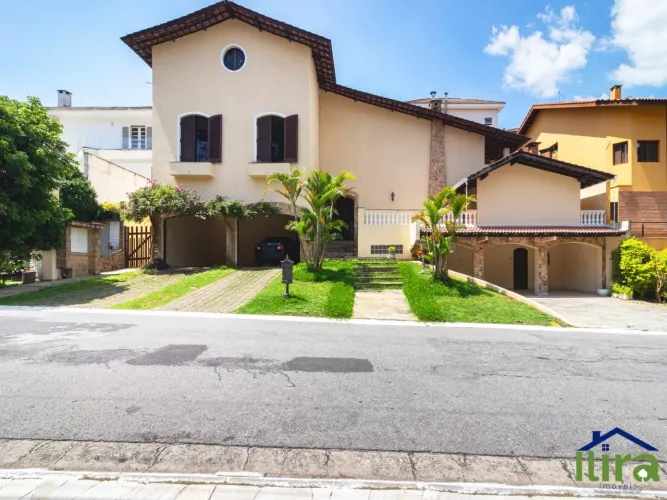 Casa Para Locacao, Com 5 Suites e Piscina No Residencial 3 Em Alphaville - Sp