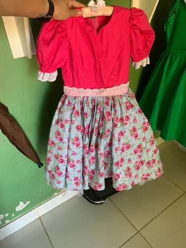 Vestido Infantil de São João