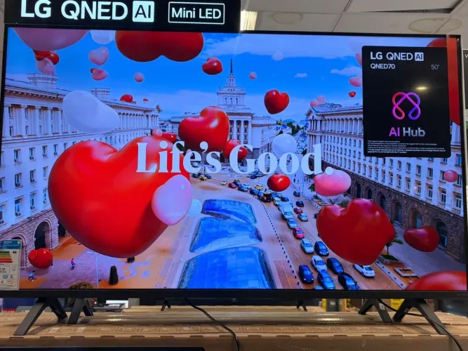 Smart TV LG 50" Mini LED Com Nota Fiscal e Garantia LG!
