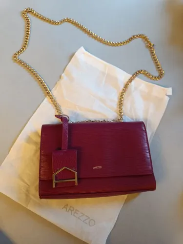 Bolsa Arezzo original couro legítimo 