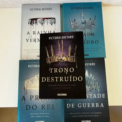 Coleção 5 livros - A rainha vermelha